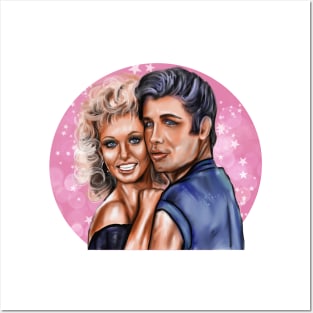 Olivia Newton-John, John Travolta Posters and Art